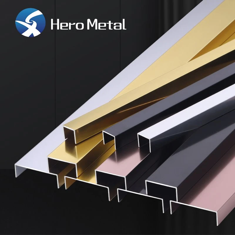U shape tile trim