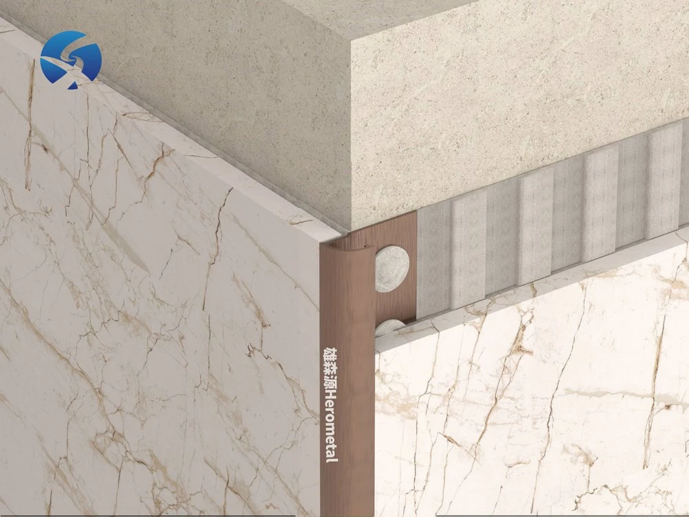 Round Brass Corner Trim (2)