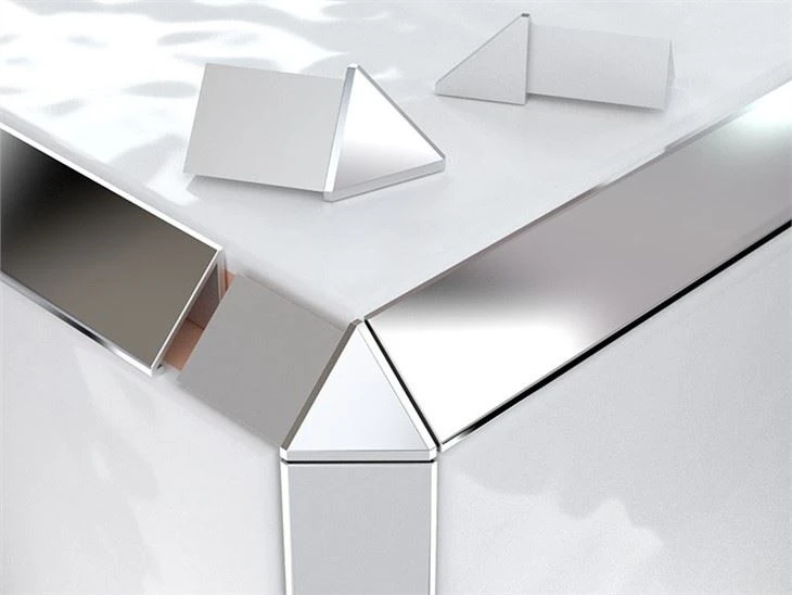 Triangle Corner Aluminum Tile Trim