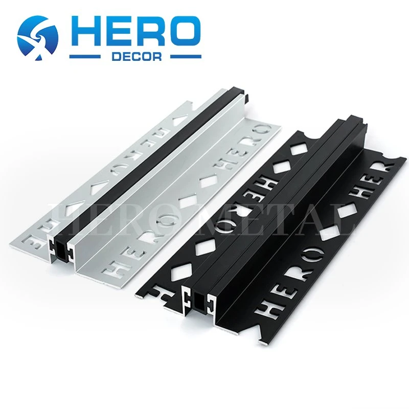 Aluminum Rubber Inserted Tile Movement Joints