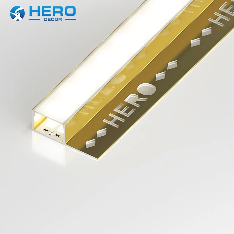 โปรไฟล์กระเบื้องไฟ LED Strip