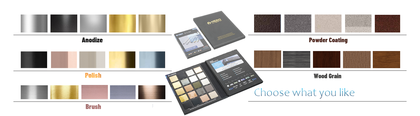 surface treatment and color options - tile trim profile surface treatment and color options - tile trim profile