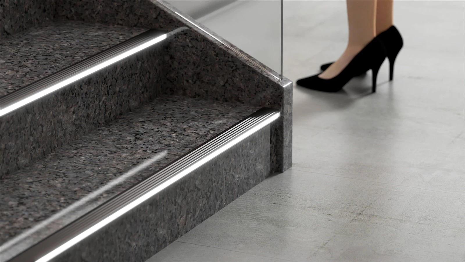 HM-LED-A01 stair edge profile HM-LED-A01 stair edge profile